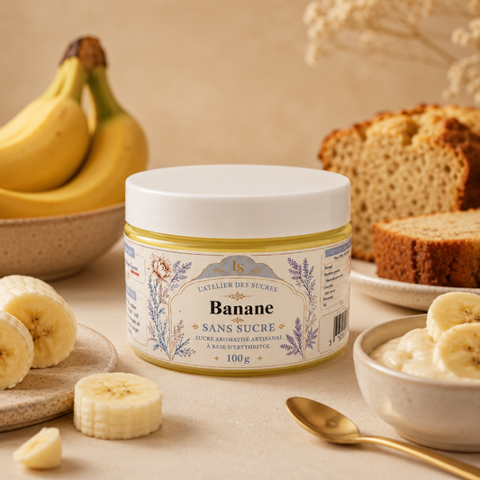 Banane Sans Sucre – Érythritol Aromatisé