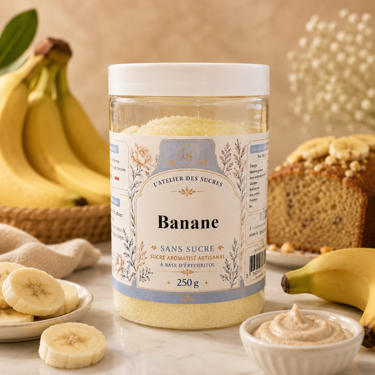 Banane Sans Sucre – Érythritol Aromatisé