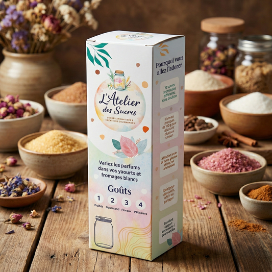 Coffret Découverte – 10 Sucres Aromatisés