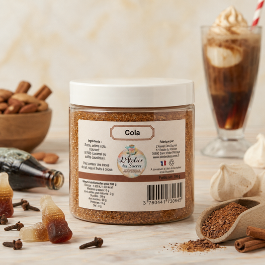 Sucre Aromatisé Cola