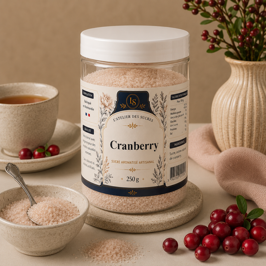Sucre aromatisé - Cranberry