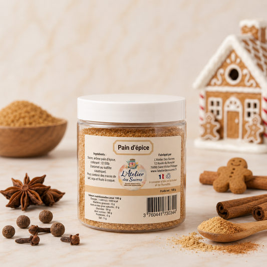 Sucre Aromatisé Pain d’Épice