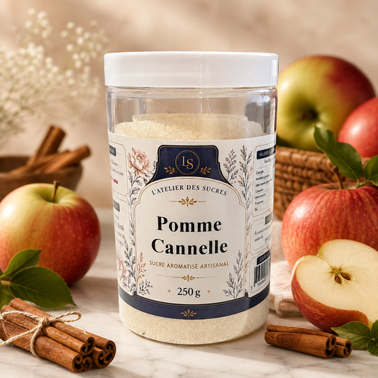 Sucre aromatisé - Pomme Cannelle