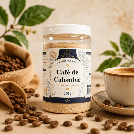 Sucre aromatisé - Café de Colombie