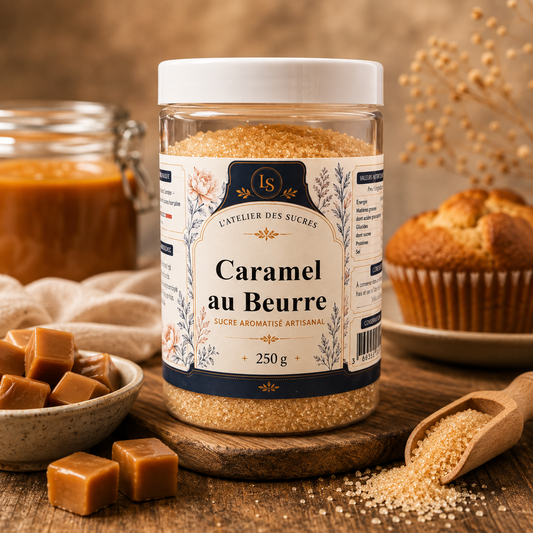 Sucre aromatisé - Caramel au Beurre