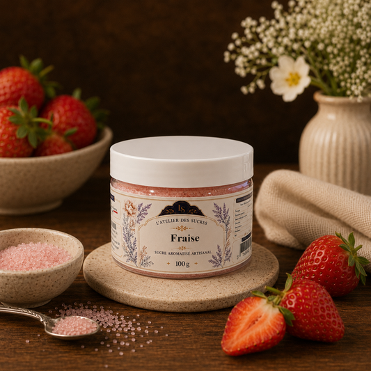 Sucre aromatisé - Fraise