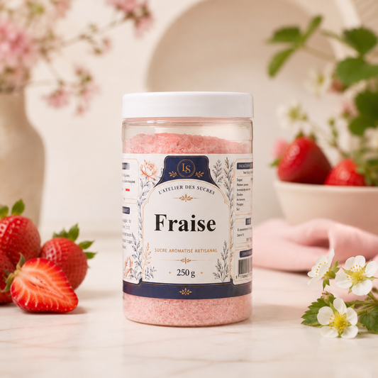 Sucre aromatisé - Fraise
