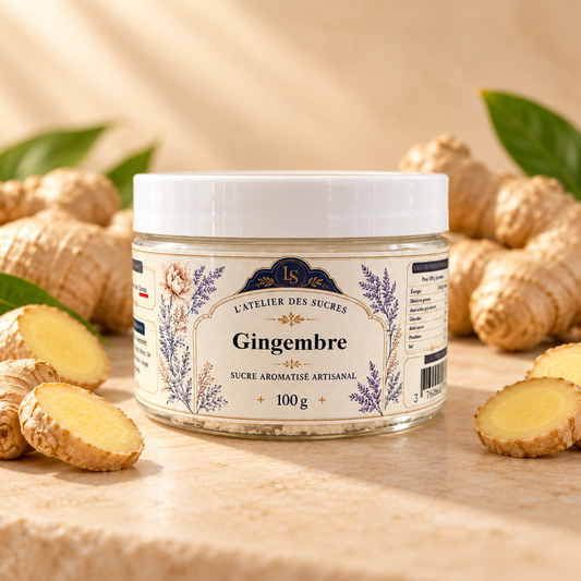 Sucre aromatisé - Gingembre