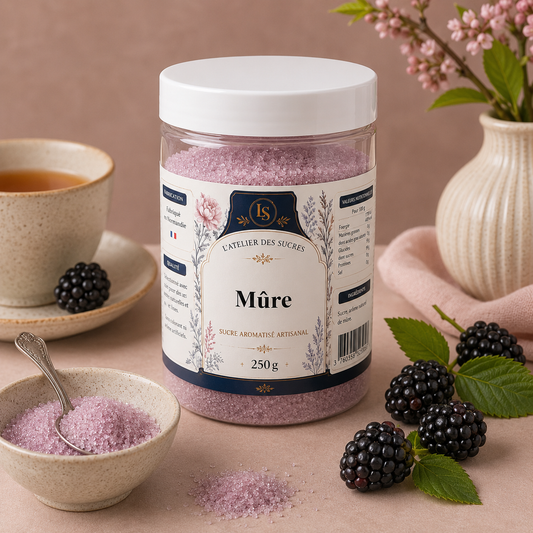 Sucre aromatisé - Mûre