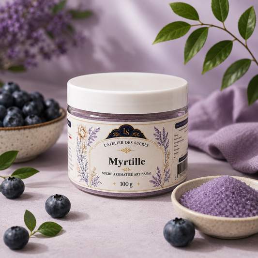 Sucre aromatisé - Myrtille