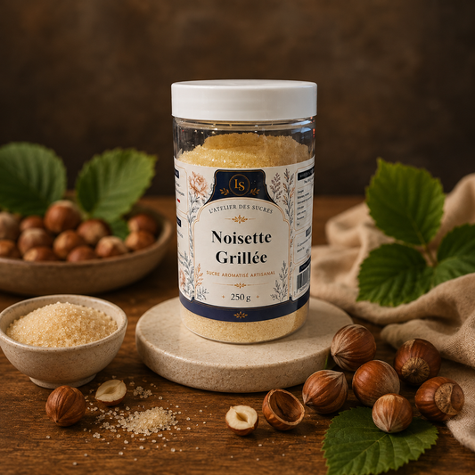 Sucre aromatisé - Noisette Grillée
