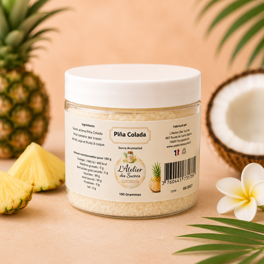 Sucre aromatisé - Piña Colada