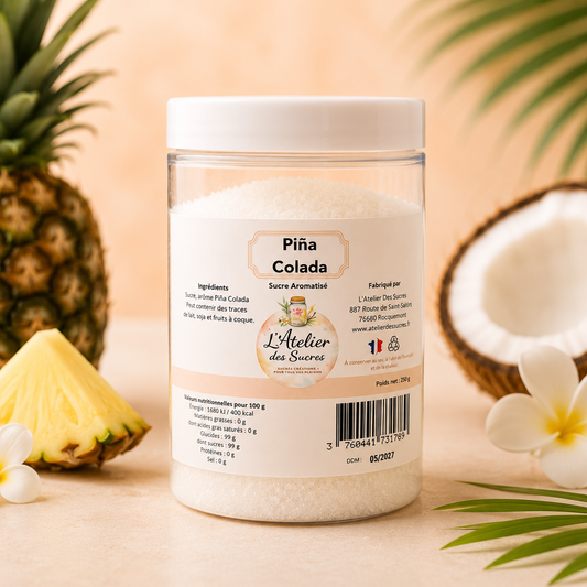 Sucre aromatisé - Piña Colada