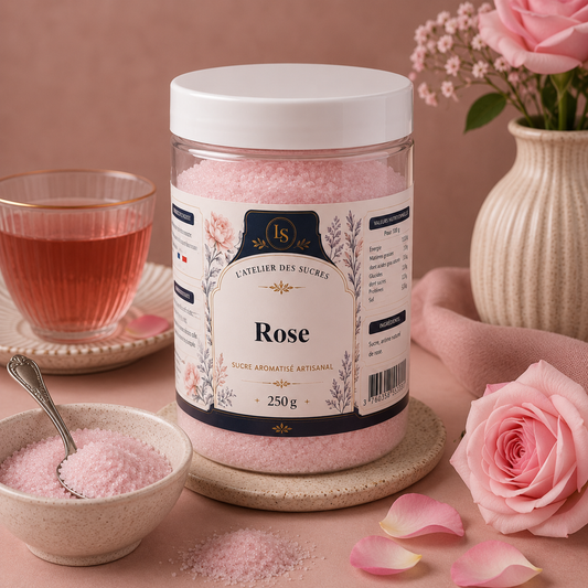 Sucre aromatisé - Rose