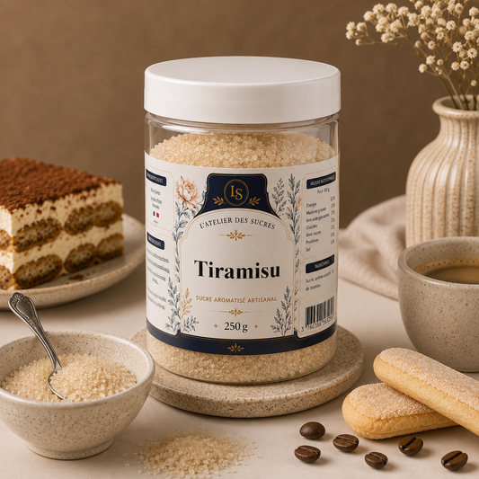Sucre aromatisé - Tiramisu