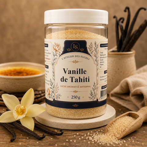 Sucre aromatisé - Vanille de Tahiti