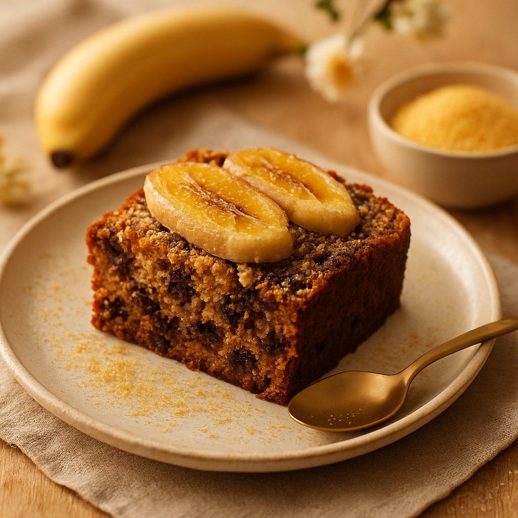 Banana bread Banane & chocolat