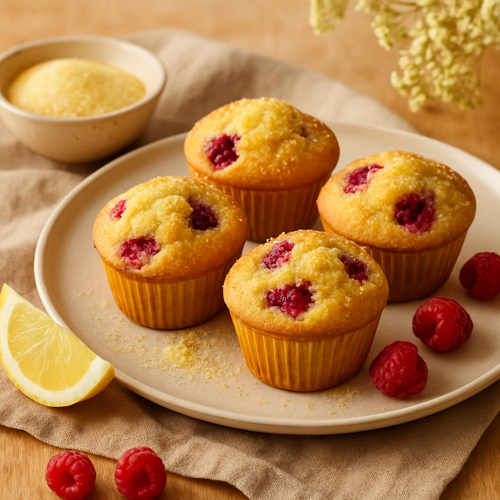 Muffins Citron & Framboise