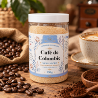 Café de Colombie Sans Sucre – Érythritol Aromatisé