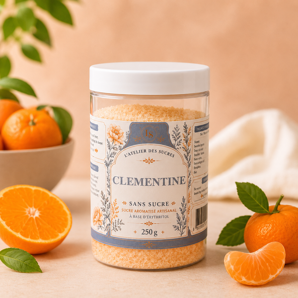 Clémentine Sans Sucre – Érythritol Aromatisé