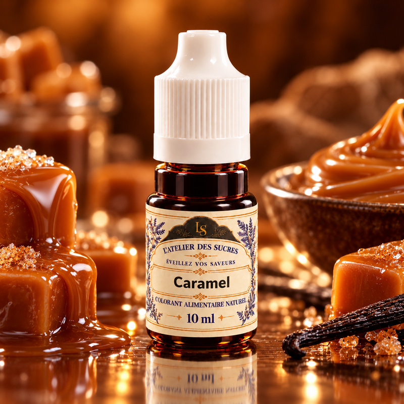 Colorant Alimentaire Liquide – Caramel – 10 ml