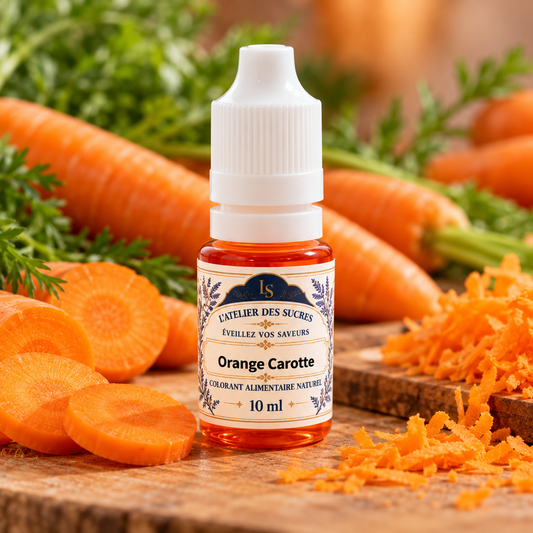 Colorant Alimentaire Liquide – Orange Carotte – 10 ml