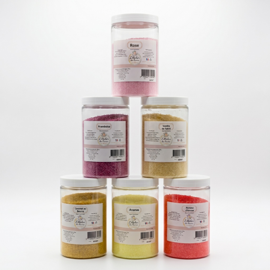 Sucres aromatisés artisanaux - Atelier des Sucres