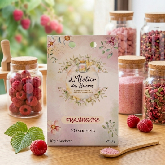 Écrin de Sucres Aromatisés – Framboise