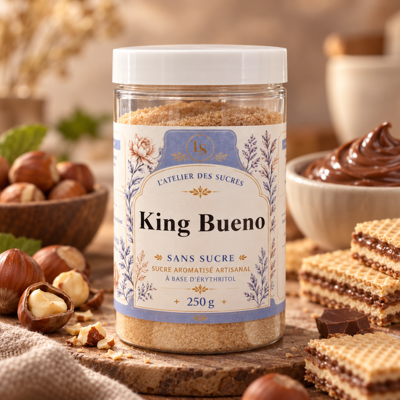 King Bueno Sans Sucre – Érythritol Aromatisé