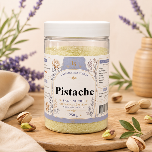 Pistache Sans Sucre – Érythritol Aromatisé