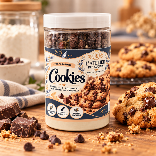 Préparation Cookies aux Pépites de Chocolat