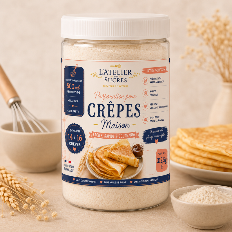 Préparation pour Crêpes Maison