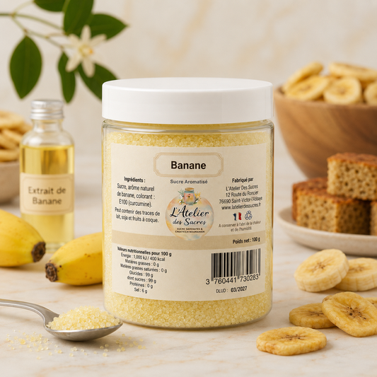 Sucre Aromatisé Banane