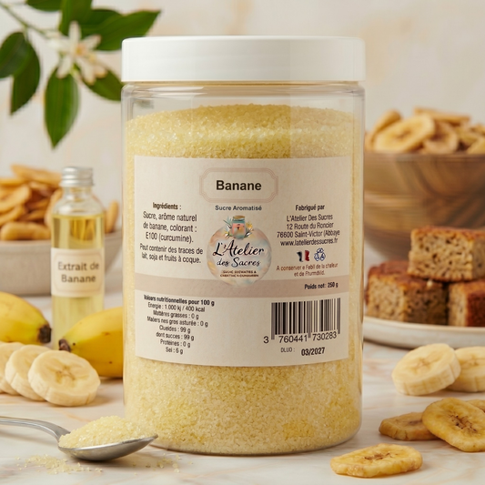 Sucre Aromatisé Banane