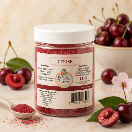 Sucre Aromatisé Cerise