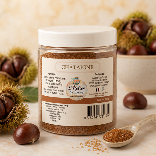 Sucre Aromatisé Châtaigne