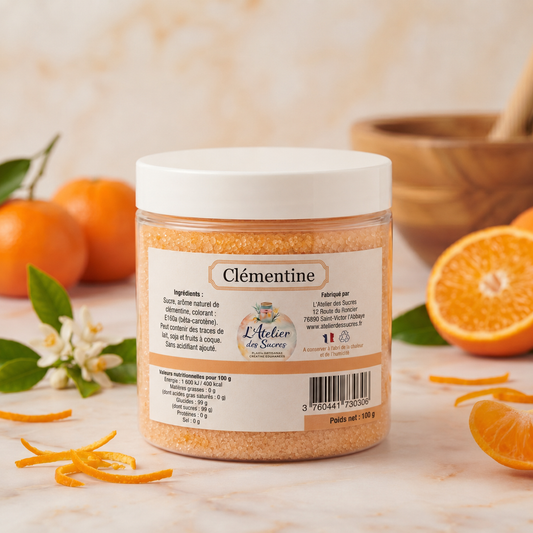Sucre Aromatisé Clémentine
