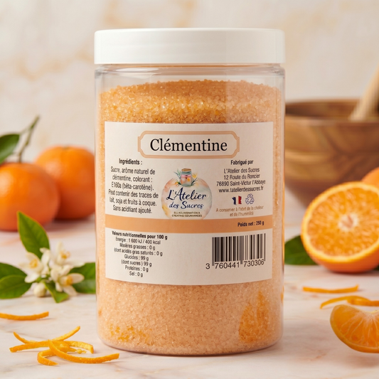 Sucre Aromatisé Clémentine
