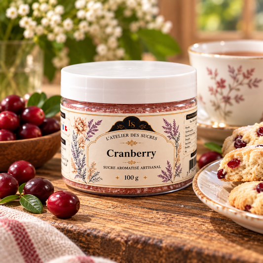 Sucre Aromatisé Cranberry