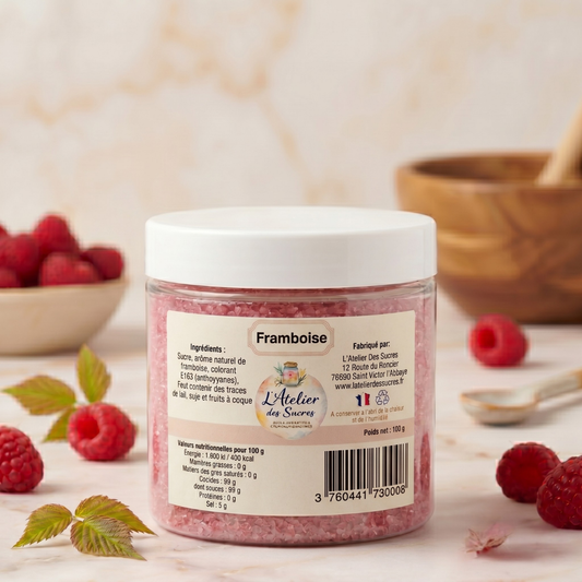 Sucre Aromatisé Framboise