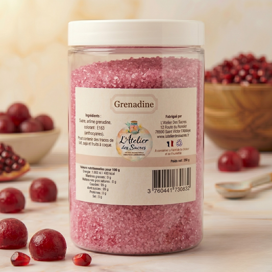Sucre Aromatisé Grenadine