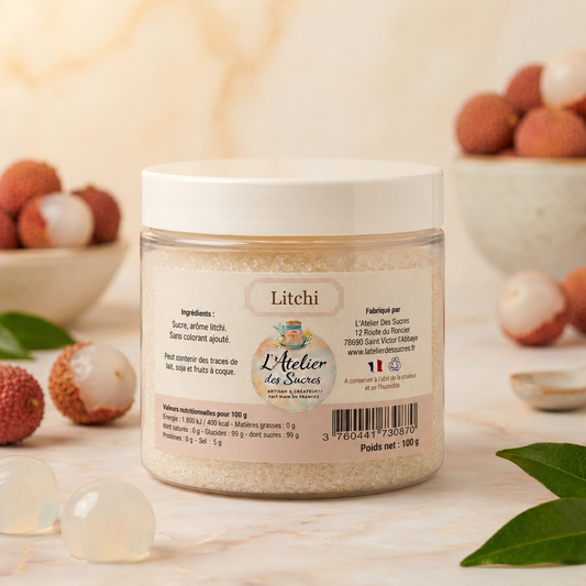 Sucre Aromatisé Litchi