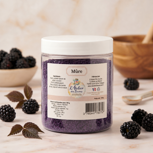 Sucre Aromatisé Mûre