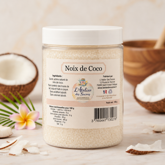 Sucre Aromatisé Noix de Coco