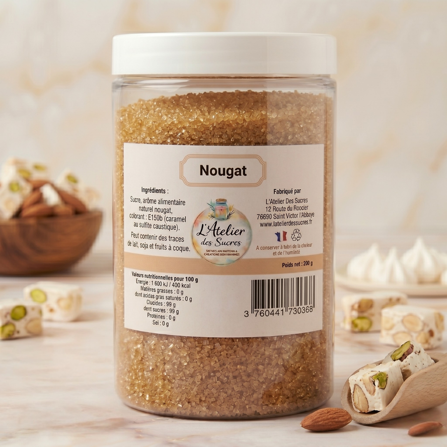 Sucre Aromatisé Nougat