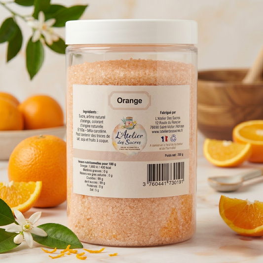 Sucre Aromatisé Orange