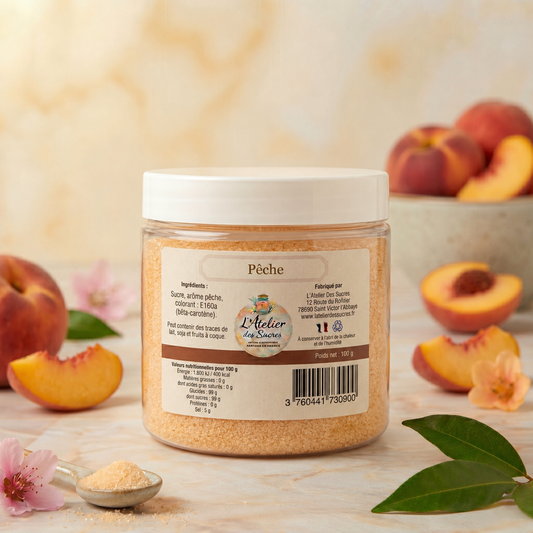 Sucre Aromatisé Pêche
