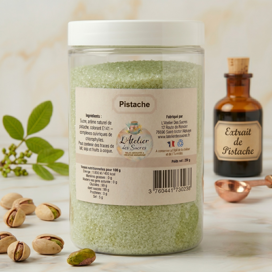 Sucre Aromatisé Pistache