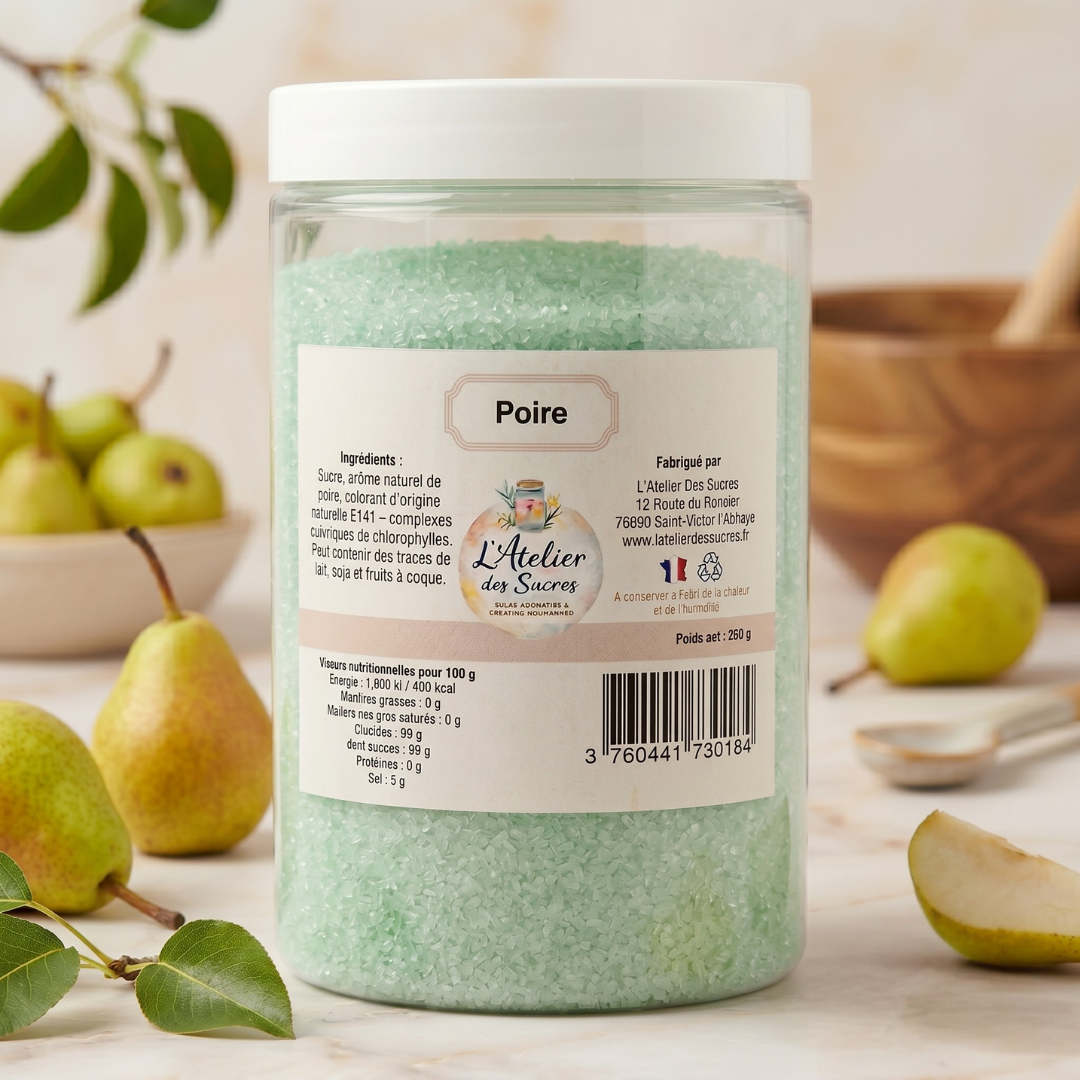 Sucre Aromatisé Poire