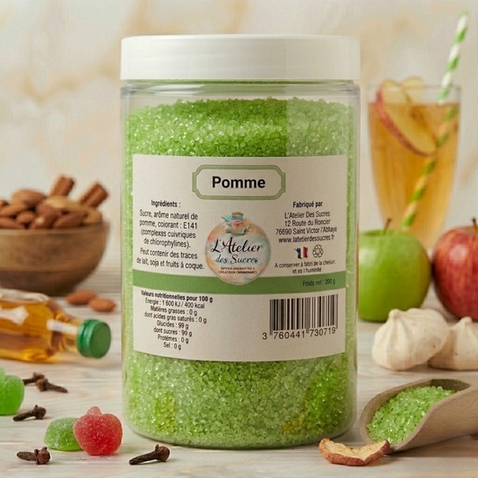 Sucre Aromatisé Pomme